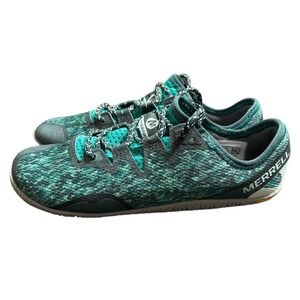Merrell Vapor Glove 5 Sneakers Women's Size 7 Barefoot Green Hiking Outdoor